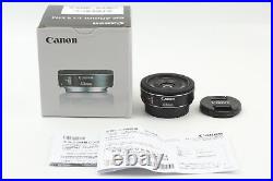 Brand New Canon EF 40mm f/2.8 STM Black AF Pancake Camera Lens From JAPAN
