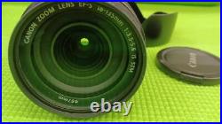 CANON EFS18-135/3.5-5.6 IS STM lens