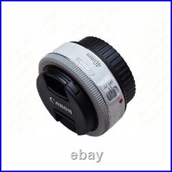 CANON EF 40mm f/2.8 STM Pancake Lens (BULK PACKAGE) White Color