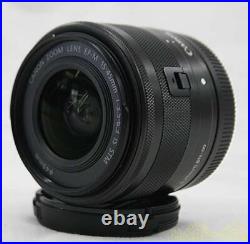 CANON EF-M 15-45mm F3.5-6.3 IS STM Lens EX for EOS M M2 M3 M200-F/S