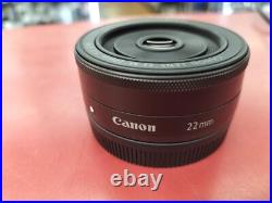 CANON EF-M 22MM 12 STM lens