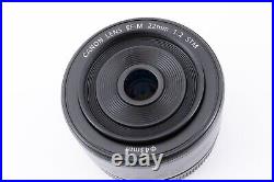 CANON EF-M 22mm f/2 STM Lens for EOS M Excellent+++ From Japan 7775