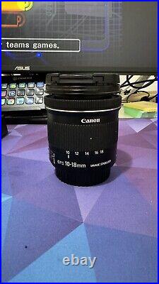 Canon 10-18mm f/4.5-5.6 is STM