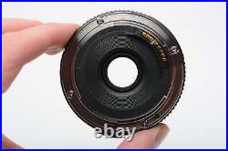 Canon 40mm f2.8 STM Macro pancake lens, caps, tested, nice