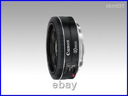 Canon EF 40mm F2.8 STM Lens for EOS Full size fit from Japan DHL Fast Ship truck
