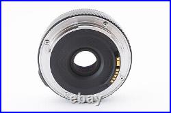 Canon EF 40mm F/2.8 STM Black Pancake Wide Angle Lens withcaps Exc++ From JAPAN