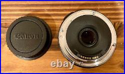 Canon EF 40mm f2.8 STM lens Both caps & UV filterExcellent Condition