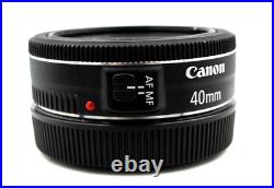 Canon EF 40mm f/2.8 STM Macro Prime Digital Camera Lens #P04385