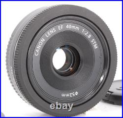 Canon EF 40mm f/2.8 STM Pancake AF Lens Near Mint from Japan #271