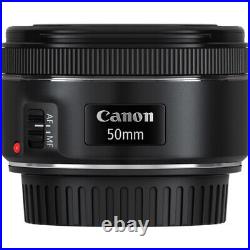 Canon EF 50mm f/1.8 STM Lens (Black) 0570C002 AUTHORIZED CANON DEALER