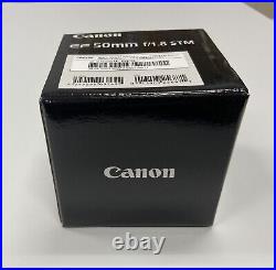 Canon EF 50mm f/1.8 STM Lens in ORIGINAL RETAIL BOX/ Brand New