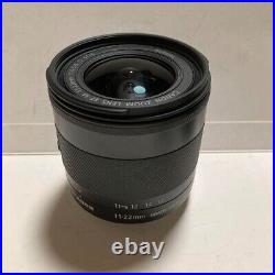 Canon EF-M11-22mm F4-5.6IS STM ultra wide-angle zoom lens for mirrorless cameras