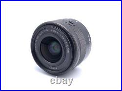 Canon EF-M15-45mm F3.5-6.3 IS STM GraphiteInterchangeable Lensrear cap Black