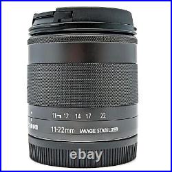 Canon EF-M 11-22mm F4-5.6 IS STM Wide Angle Zoom Lens