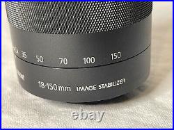 Canon EF-M 18-150mm F/3.5-6.3 IS STM Lens (Graphite) #014