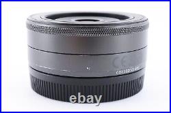 Canon EF-M 22mm F2 STM AF Lens for EOS From Japan Exc+++ By Fedex #2066331