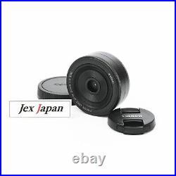 Canon EF-M 22mm F/2 STM AF Lens EOS EF-M Mount Black From Japan