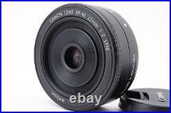 Canon EF-M 22mm F/2 STM AF Lens EOS EF-M Mount Black Near Mint #2082289A