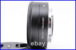Canon EF-M 22mm F/2 STM AF Lens EOS EF-M Mount Black Near Mint #2082289A