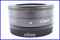 Canon EF-M 22mm F/2 STM AF Lens for EOS M Mount Excellent+5 From JAPAN #1570