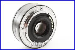 Canon EF-M 22mm F/2 STM Lens Black For EOS M NEAR MINT Japan Tested