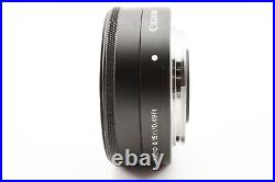 Canon EF-M 22mm F/2 STM Lens Black For EOS M NEAR MINT Japan Tested