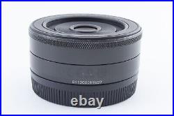 Canon EF-M 22mm F/2 STM Wide Angle Lens for EOS M M2 Excellent+ from Japan F/S
