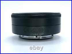 Canon EF-M 22mm f/2 STM Lens Black for EOS M From Japan Top Mint