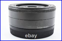 Canon EF-M 22mm f/2 STM Lens Near Mint #3187A