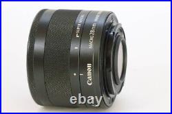 Canon EF-M 28mm f/3.5 Macro IS STM Lens Unused from Japan
