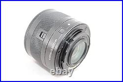 Canon EF-M 28mm f/3.5 Macro IS STM Lens for Mirrorless Digital Camera APS-C Used