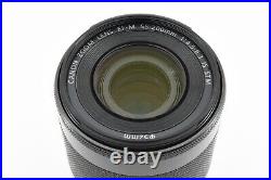 Canon EF-M 55-200mm F/4.5-6.3 IS STM Lens with Hood Exc+++ From Japan 2131205