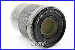 Canon EF-M 55-200mm F/4.5-6.3 IS STM Zoom Lens For EOS M Excellent++++ #2089093