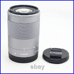 Canon EF-M 55-200mm f/4.5-6.3 IS STM Zoom Lens Silver #12102