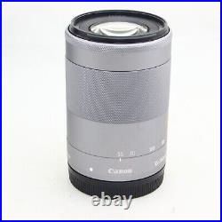 Canon EF-M 55-200mm f/4.5-6.3 IS STM Zoom Lens Silver #12102