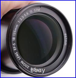 Canon EF-S 18-135mm f/3.5-5.6 IS STM Lens for EOS 7D 90D 80D T8i T7i T6i SL2 77D
