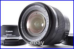 Canon EF-S 18-55 F4-5.6 IS STM Zoom Lens with Lens Food Top Mint From Japan