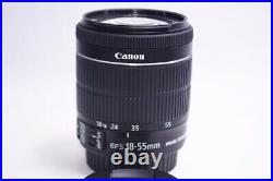 Canon EF-S 18-55mm f4-5.6 IS STM Lens EFS Used From Japan Express delivery