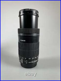 Canon EF-S 55-250mm IS STM Zoom Lens for Canon EOS DSLR Camera