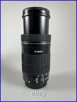Canon EF-S 55-250mm IS STM Zoom Lens for Canon EOS DSLR Camera