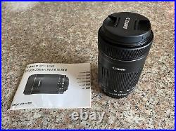 Canon EF-S 55-250mm f/4-5.6 IS STM Telephoto Zoom Lens (Factory Refurbished)