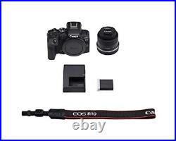 Canon EOS R10 Mirrorless Camera withRF-S18-45mm f/4.5-6.3 is STM Lens Kit