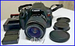 Canon EOS REBEL T7 24.1 MP DSLR Camera + Canon 18-55mm 4-56 IS STM Lens