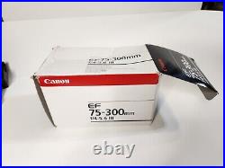 Canon EOS Rebel T5i EF-S 18-55 IS STM Camera Kit With 75-300 mm Lense Included