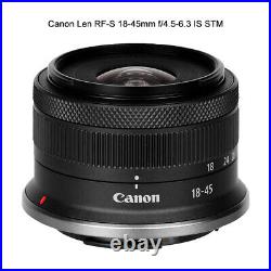 Canon Lens RF-S 18-45mm f/4.5-6.3 IS STM