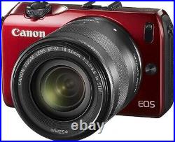 Canon Mirrorless SLR Camera EOS M Lens Kit EF-M18-55mm F3.5-5.6 IS STM Included