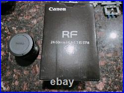 Canon RF 24-50mm F/4.5-6.3 IS STM Lens Black (5823C002)
