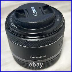 Canon RF 50mm F1.8 STM Lens for EOS R Mirrorless Digital Camera