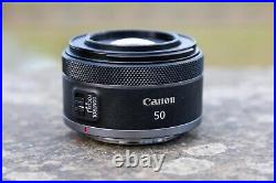 Canon RF 50mm F/1.8 STM Lens in Excellent Condition