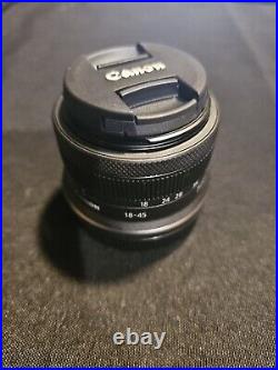 Canon RF-S18 45MM F4.5-6.3 IS STM Lens for RF Mount EOS Mirrorless Cameras